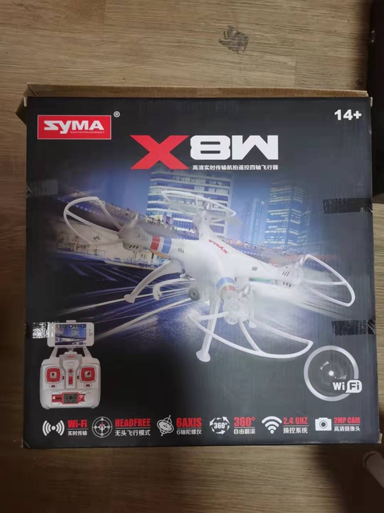 SYMA司马航模，X8W航拍实时传输遥控四...