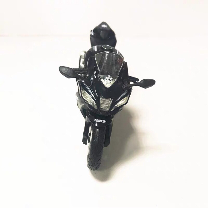 摩托车模型2017款川崎大牛模型川崎zx1...