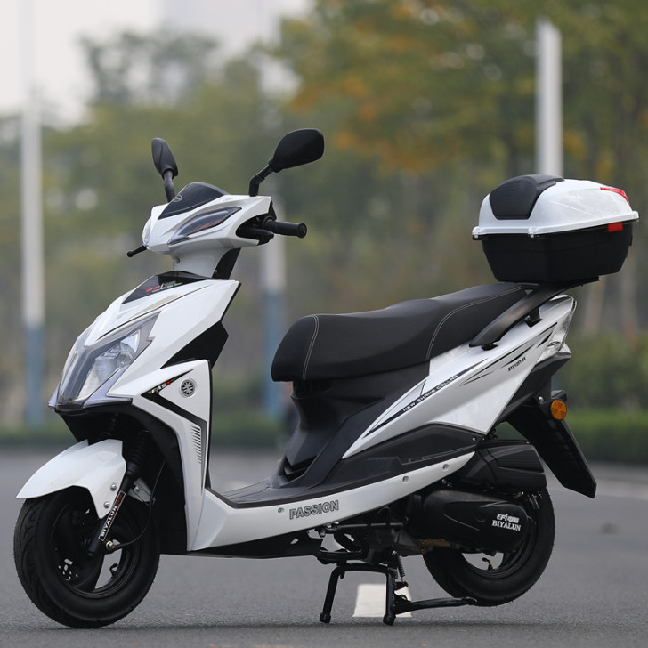 国四电喷摩托车125CC燃油踏板车厂家直销...