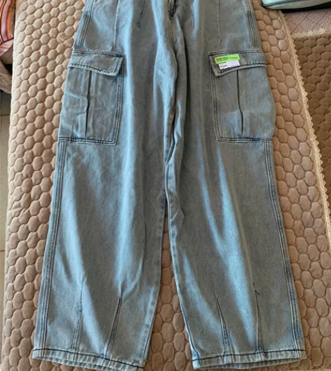 阔腿牛仔裤L码 一次没有过 感兴趣的话点“...