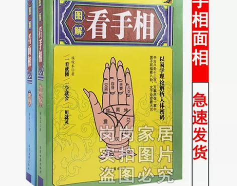 图解版面相手相版面相合集32K实用书籍图解...