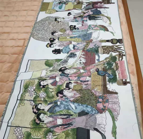 刺绣画全新，全新，全新，中国文化琴棋书画。...