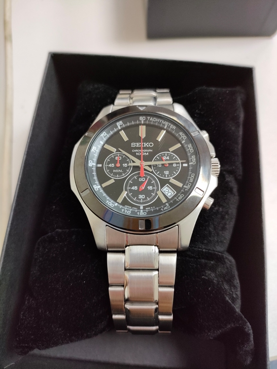 精工SEIKO 日本原装进口男表休闲商务防...