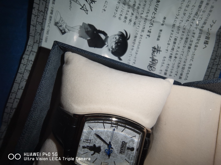 日本原版 名侦探柯南2007年官方限定手表...