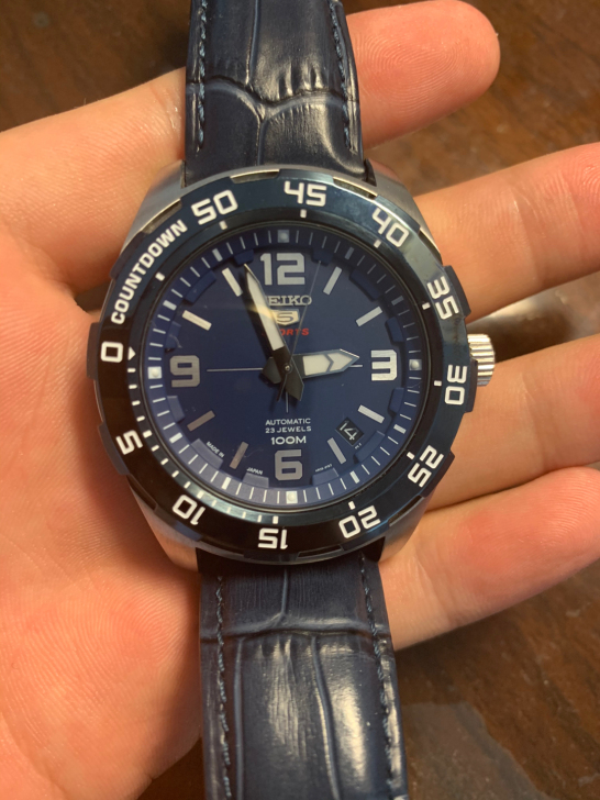 精工机械手表，钢铁蓝水鬼，京东正品入手5个...