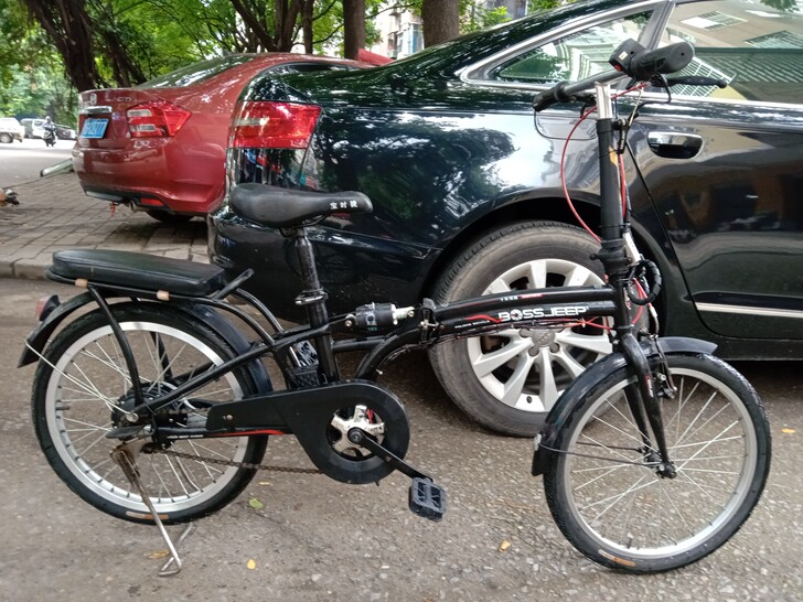 宝时捷20寸拆叠软尾锂电车