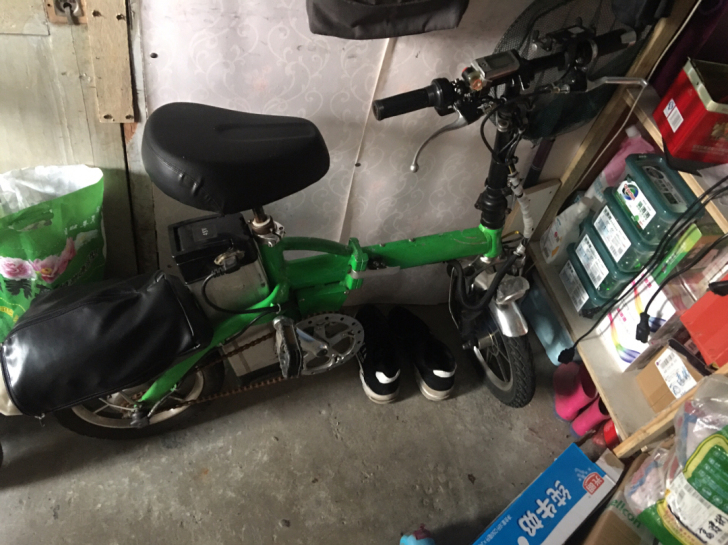 折叠电动车，还可跑40公里，要的联系