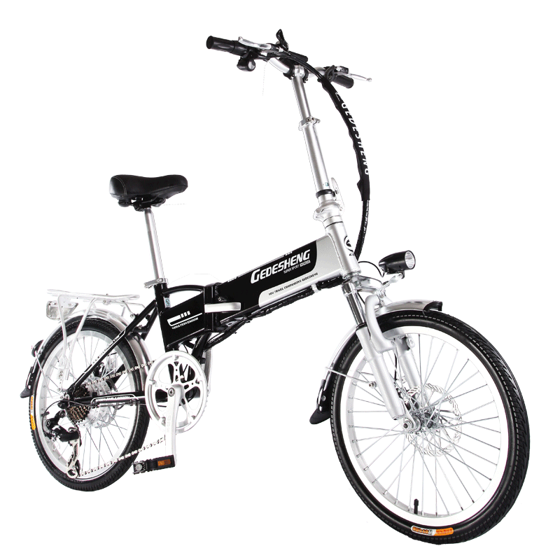 正步 折叠电动自行车 锂电池助力车