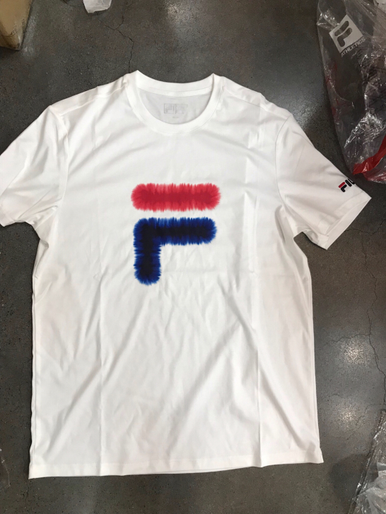 斐乐正品男士T恤尺码L175，没有吊牌，介...