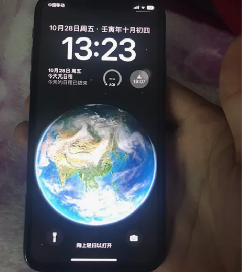 iPhoneX，高三不用了，换过国产屏，显...