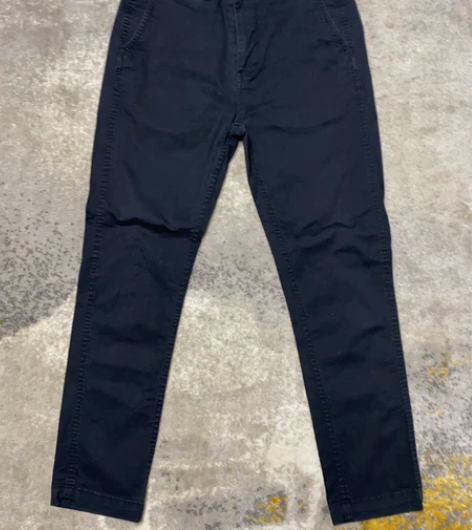 正品BEAMS百搭神s号30腰围裤长94c...