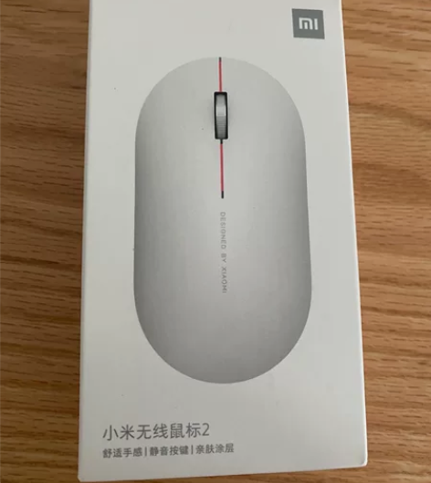 小米无线鼠标2静音无声笔记本台式电脑游戏鼠...