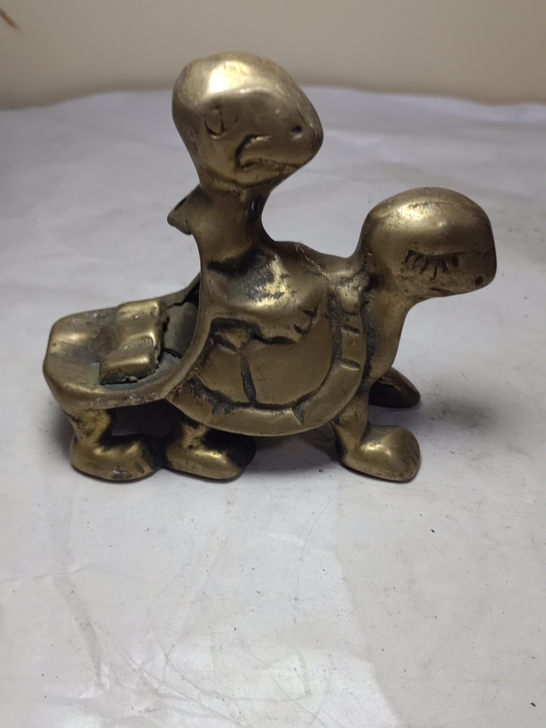 西洋铜器工艺品，海外回流，铜器，异形烟灰缸...