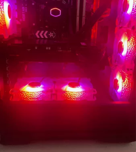 出骨伽魔影i7机箱加6把COOLMOON晶...