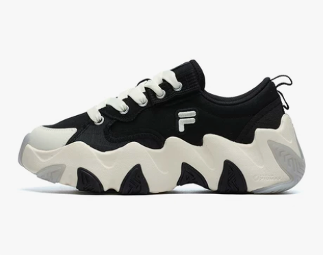 FILA FUSION斐乐潮牌女鞋帆布鞋2...