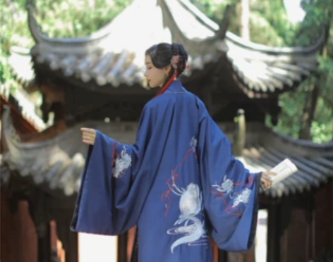 全新兰若庭 汉服 乘黄 明制披风外套s码 ...
