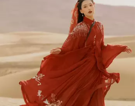 |司南阁| （送发钗和珍珠排）明制汉服原创...