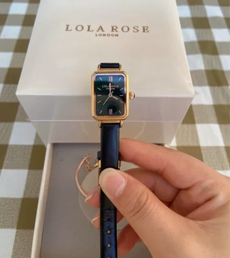 Lola Rose罗拉玫瑰 小绿表手表女时...