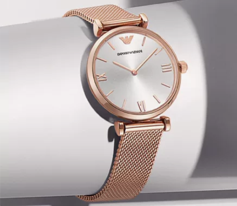 阿玛尼女士手表 简约气质小金表正品AR19...