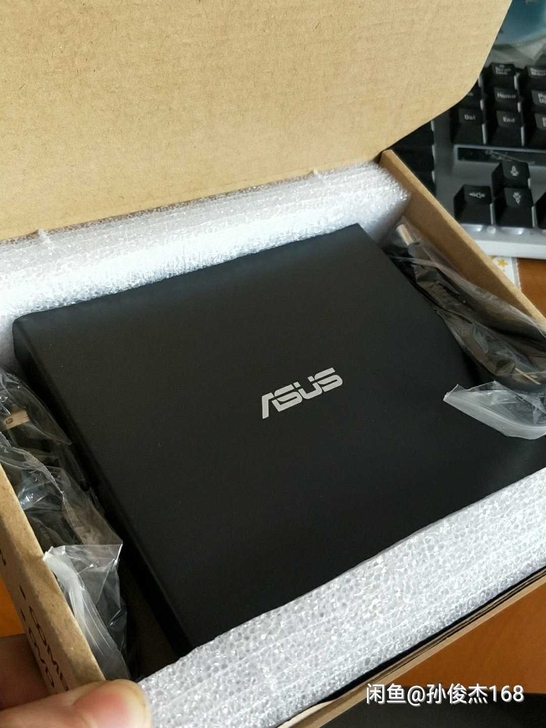 华硕ASUS外置DVD电脑通用光驱CD外接...
