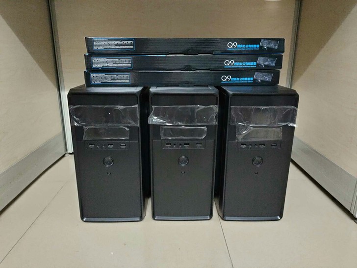 高性能商用四核台式电脑##amp；ndas...
