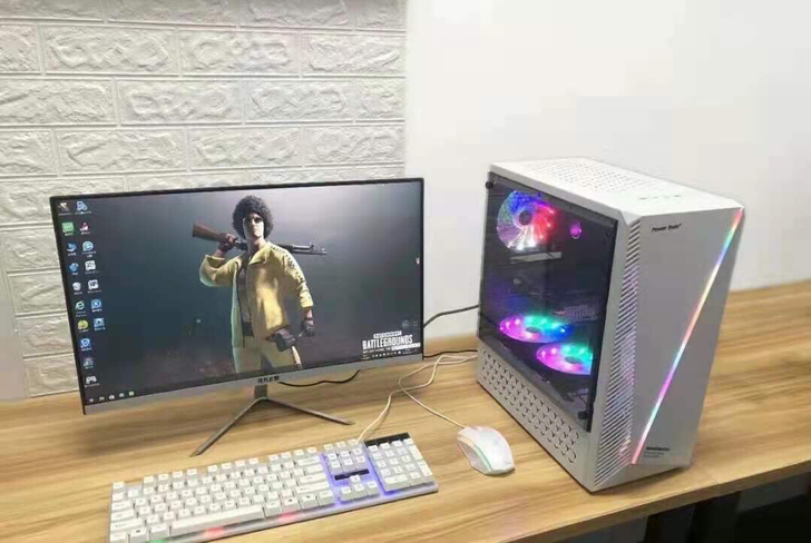 便宜卖掉4台i5电脑高配办公家用台式电脑主...