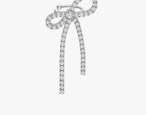 【狂欢价】HEFANG何方珠宝蝴蝶结耳扣 ...