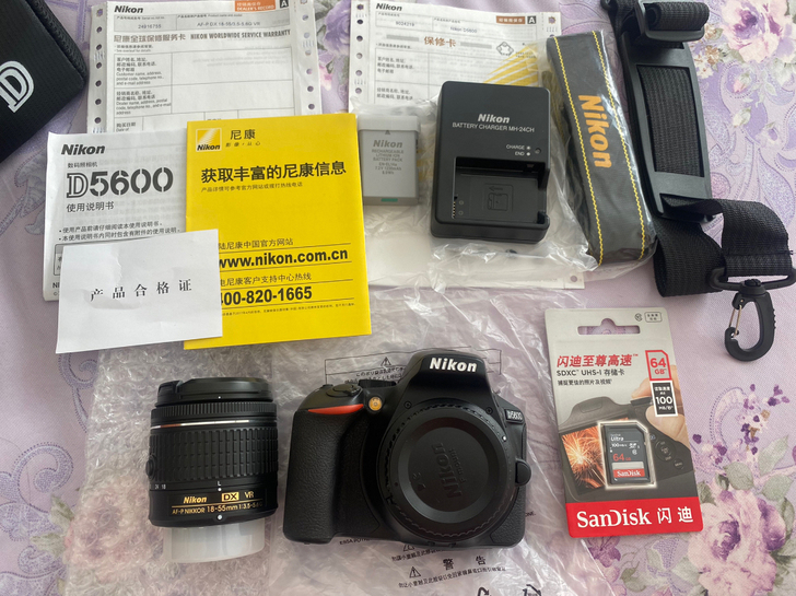 出尼康d5600配18-55vr防抖镜头