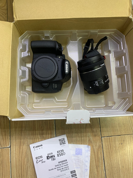 佳能850d+18-55stm镜头