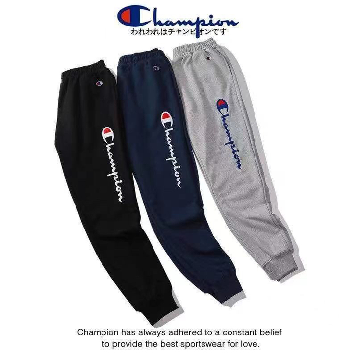 Champion冠军长裤春夏208经典款刺...