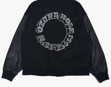 Ozone Hole/OZOL 棒球夹克男...