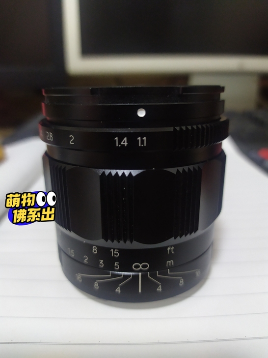 索尼全画幅手动镜头50mm1.1大光圈，喜...