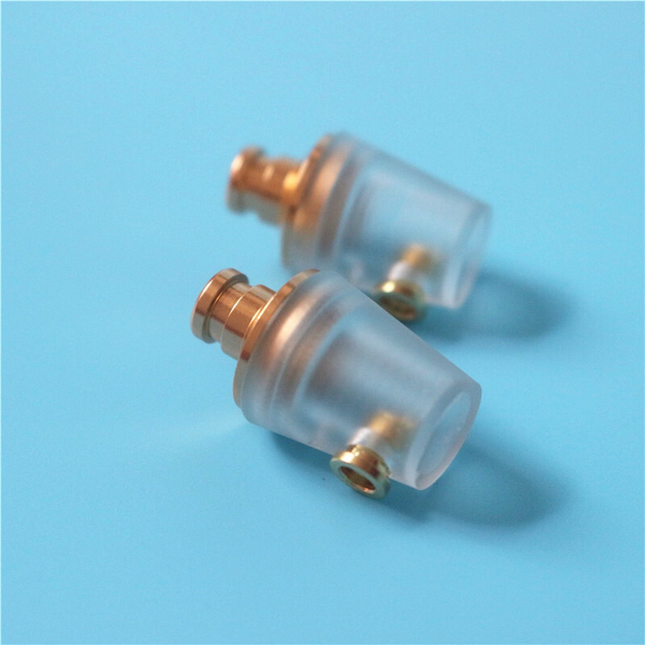 diy 舒尔插拔口圈铁10mm单元带插针的...