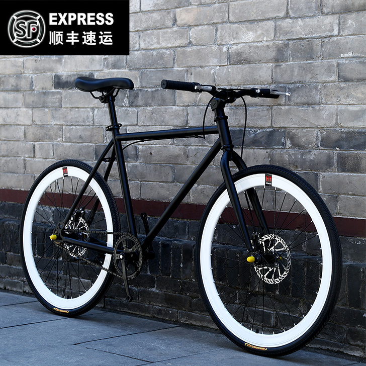 洛维斯 死飞，买来在家放着，车胎没气了喜欢...