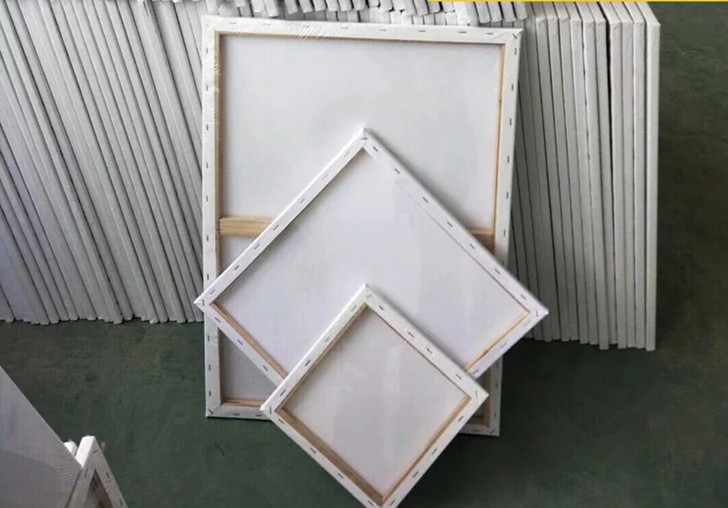 亚麻空白油画框25元10个批发丙烯颜料内框...