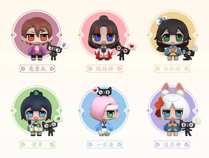 阴阳师 喵公仔 天猫盒蛋 实物周边