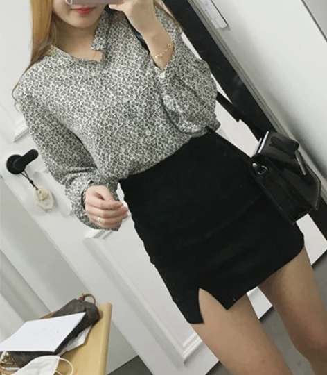 包臀裙 短裙包臀裙2022新款高腰半身裙开...