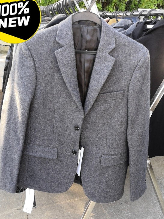 埃臣羊毛休闲西服，尺码170/88A（小码...