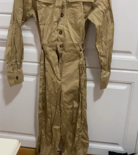 H##amp;amp;M连体裤工装裤。 尺...