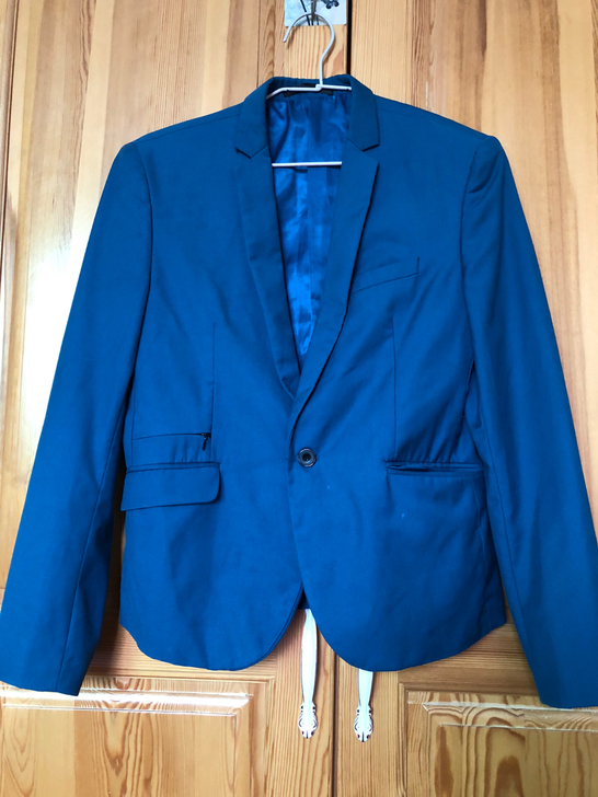 男士西装休闲 可穿到110斤 35包邮