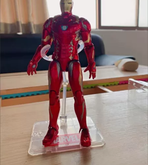 迪士尼正版漫威钢铁侠蜘蛛侠灭霸手办男女生可...