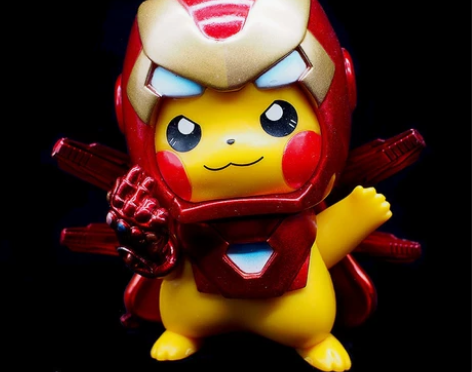 皮卡丘 cos 钢铁侠 复仇者联盟皮卡丘c...