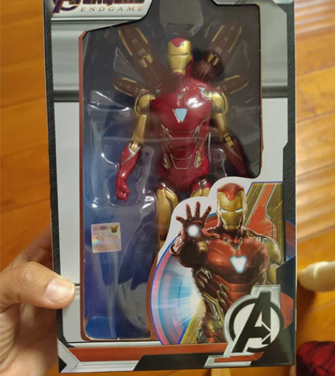 正版漫威钢铁侠mk85复仇者人偶公仔手办7...
