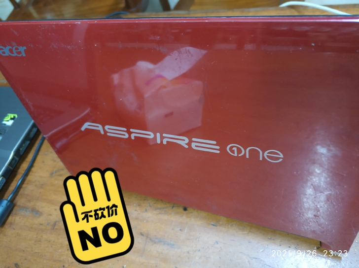 宏碁上网本，能开机能上网，键鼠有缺一个键，...