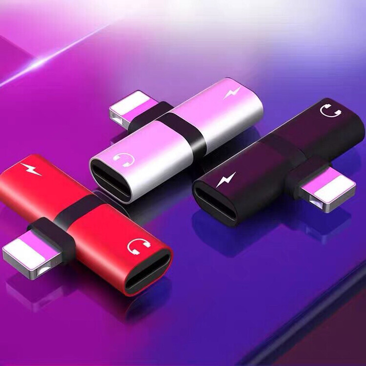 耳机转接头充电听歌转接线8p/xs