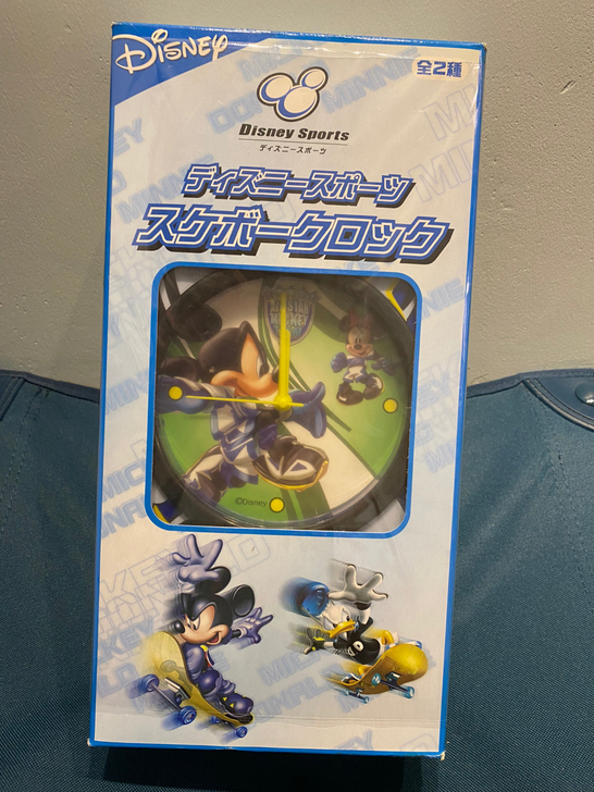 米奇超大滑板挂表