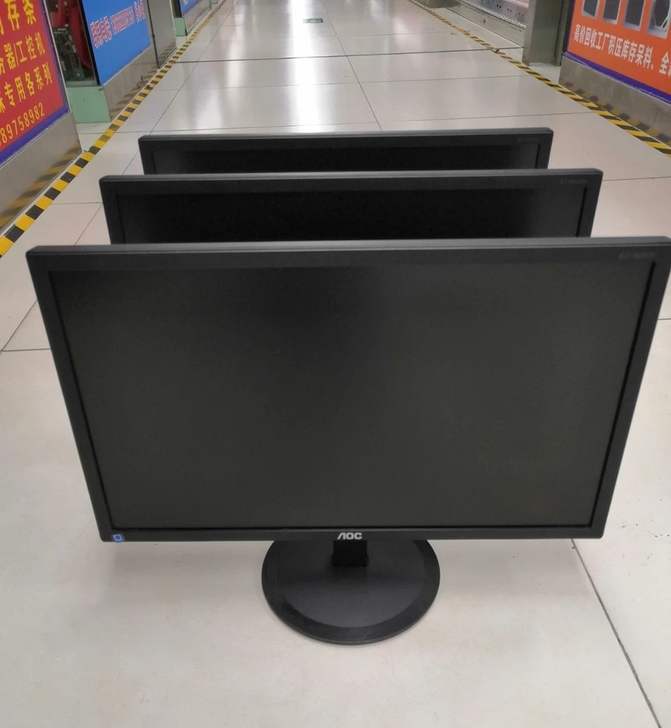 19寸戴尔，惠普，联想，AOC电脑显示器屏...