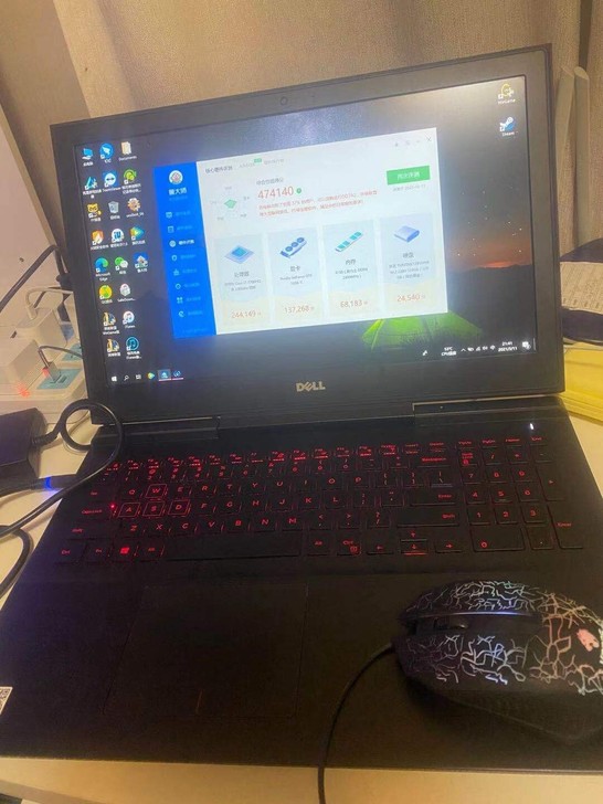 戴尔笔记本 打包出售附赠雷蛇键盘  有意者聊