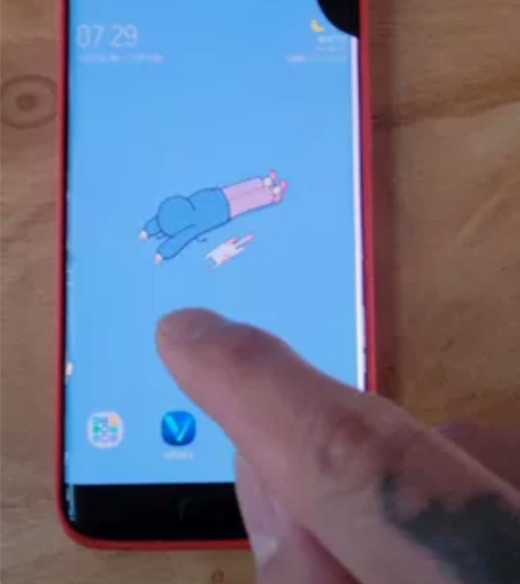 三星国行S7edge   屏幕有线和漏液其...