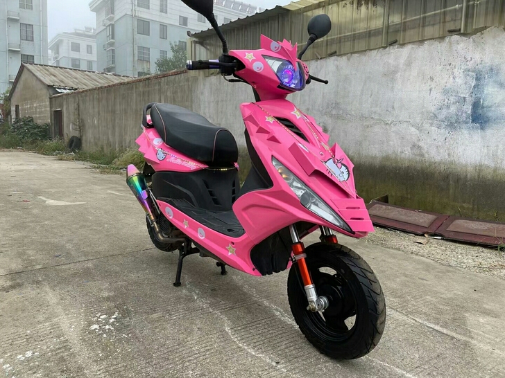 摩托车踏板车 二手全新摩托车 鲨鱼版鬼火